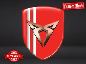 Seat Cupra Car Badges Emblems Lasting Max Sports Stylish